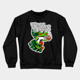 Red Eyed Tree Frog Crewneck Sweatshirt